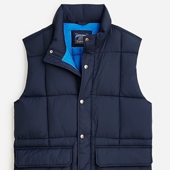 Nordic puffer vest with PrimaLoft® Navy Blue Small - Picture 1 of 5
